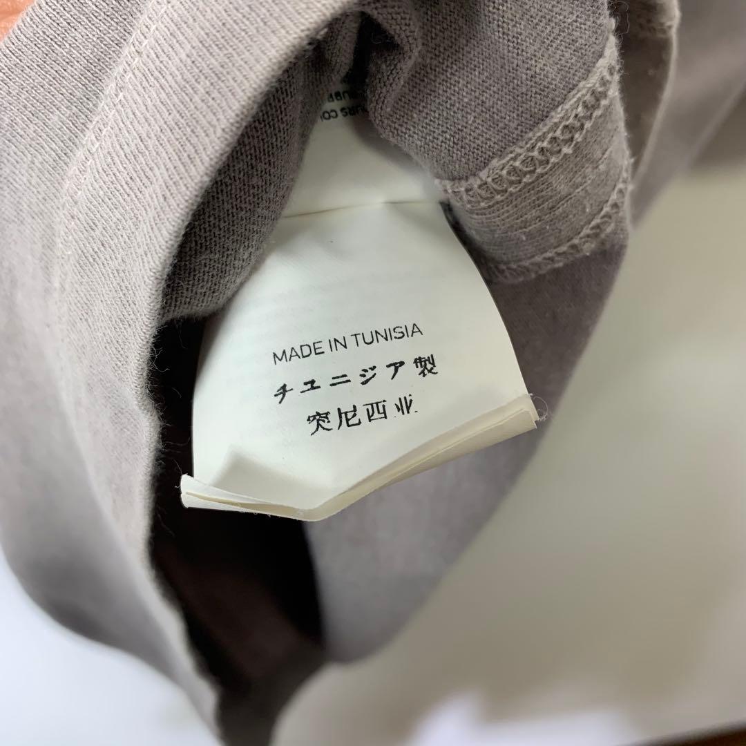 STONE  ポロシャツ M オーバーダイ コンパス刺繍ロゴ