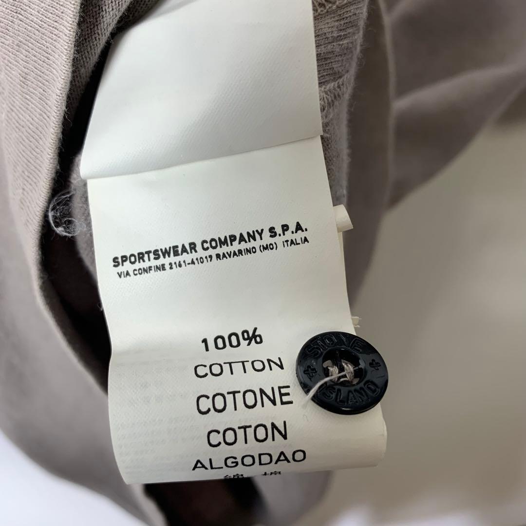 STONE  ポロシャツ M オーバーダイ コンパス刺繍ロゴ