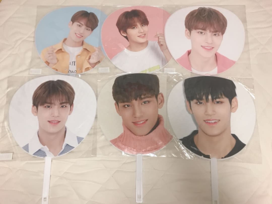 ミンギュ セブチ SEVENTEEN うちわ セット イルコン