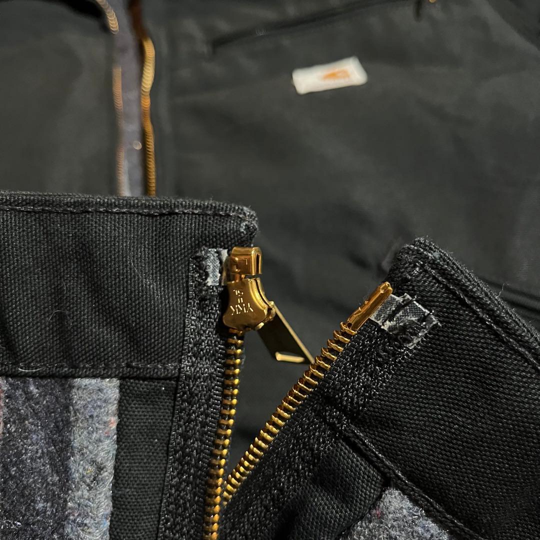 カーハート　デトロイト　USA製　ブラック　S