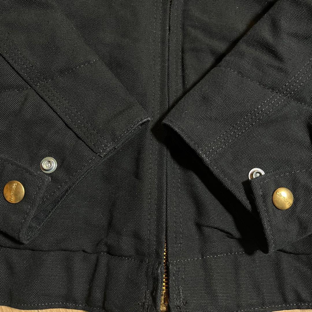 カーハート　デトロイト　USA製　ブラック　S