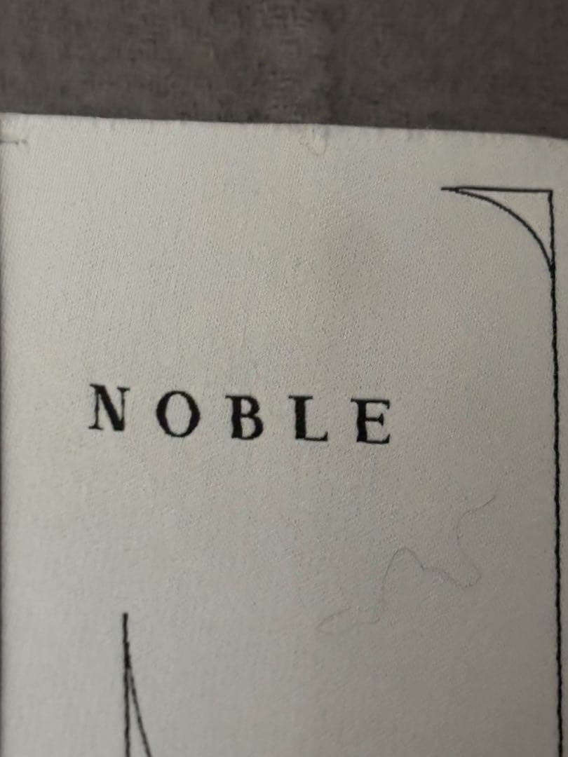 NOBLE グレー ロングコートMサイズ