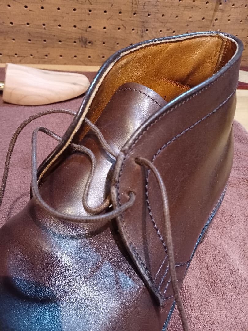 Alden US7D 25cm チャッカ 1327C カーフ バリーラスト