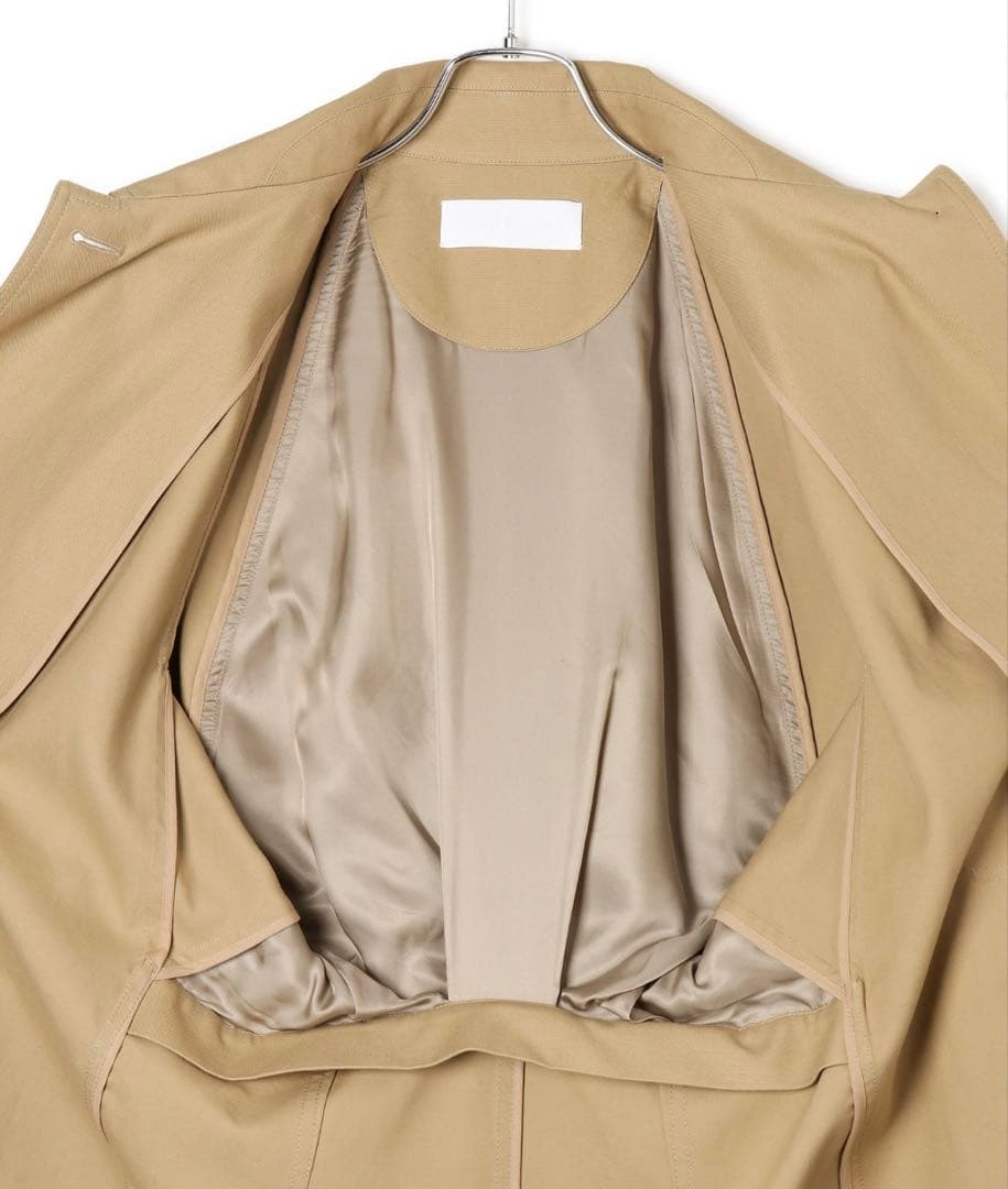 バックブラウジングステンカラーコート