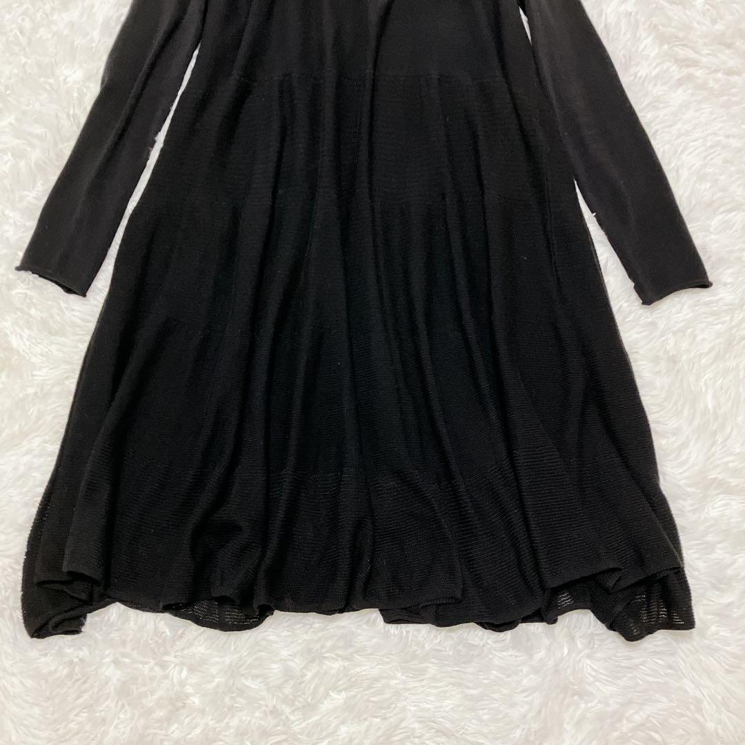 美品 マーレット ADDISON ニットワンピース 根岸由香里さん着 ティアード