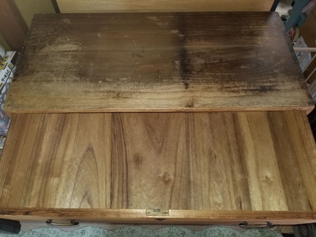 桐タンス 4段 アンティーク