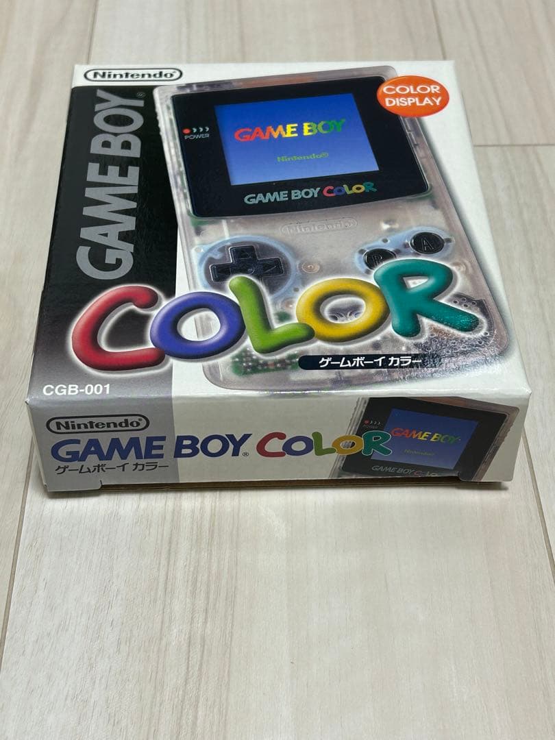 ゲームボーイカラー クリア CGB-001 任天堂 箱説明書等有