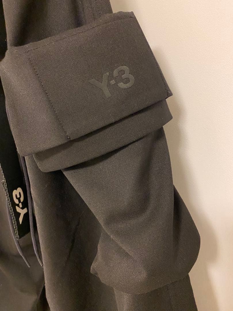 adidas Y-3 完売品 リファインド ウーブン カーゴパンツ ベルト付き