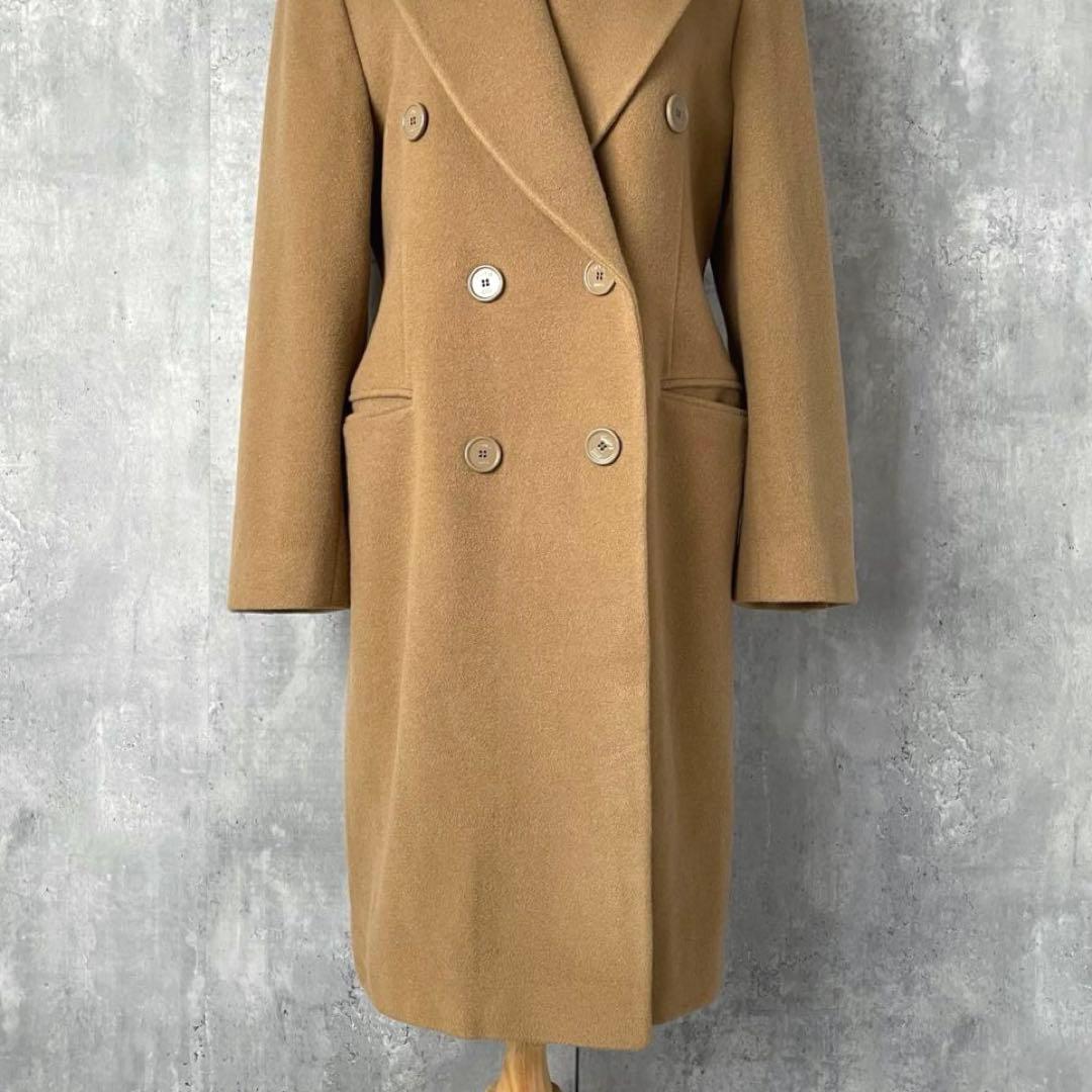 Gianfranco Ferré カシミア混 ダブル ロングコート イタリア製