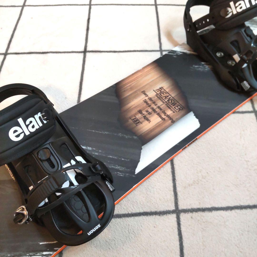 りりーページ elan ANSWER スノーボード 2点セット 151