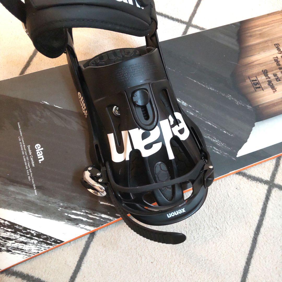 りりーページ elan ANSWER スノーボード 2点セット 151