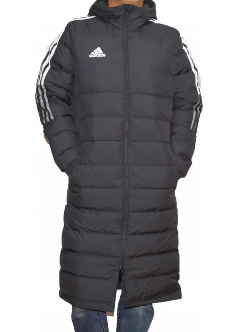 美品adidas Tiro 21 Long Down Coat L ダウンコート
