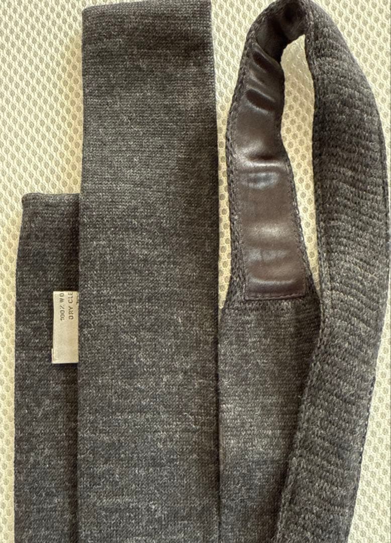 Dior Homme ダークグレー ネクタイ