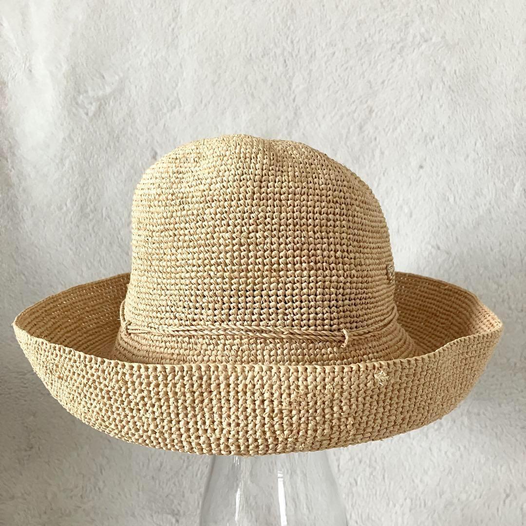 ヘレンカミンスキー ラフィア ローラブルハット ナチュラルベージュ