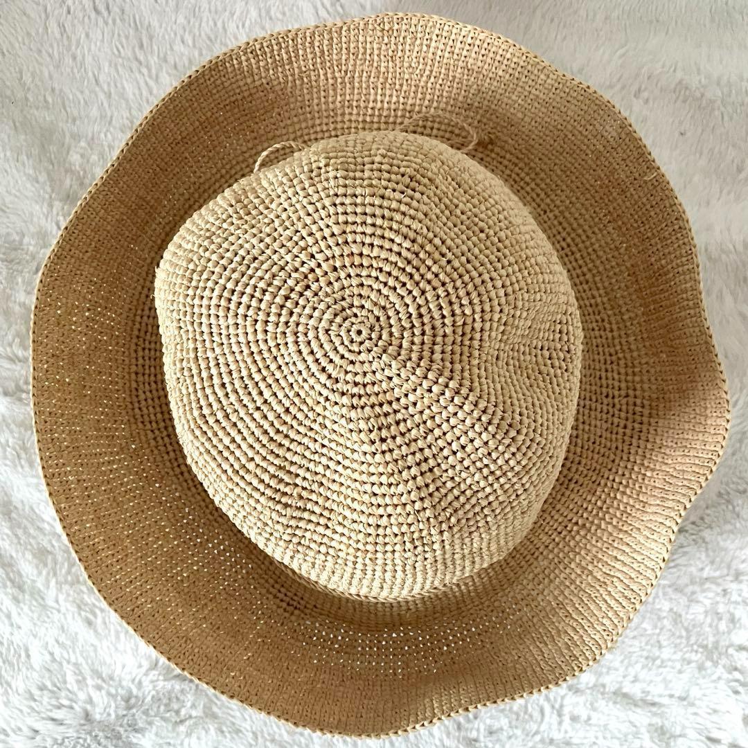 ヘレンカミンスキー ラフィア ローラブルハット ナチュラルベージュ