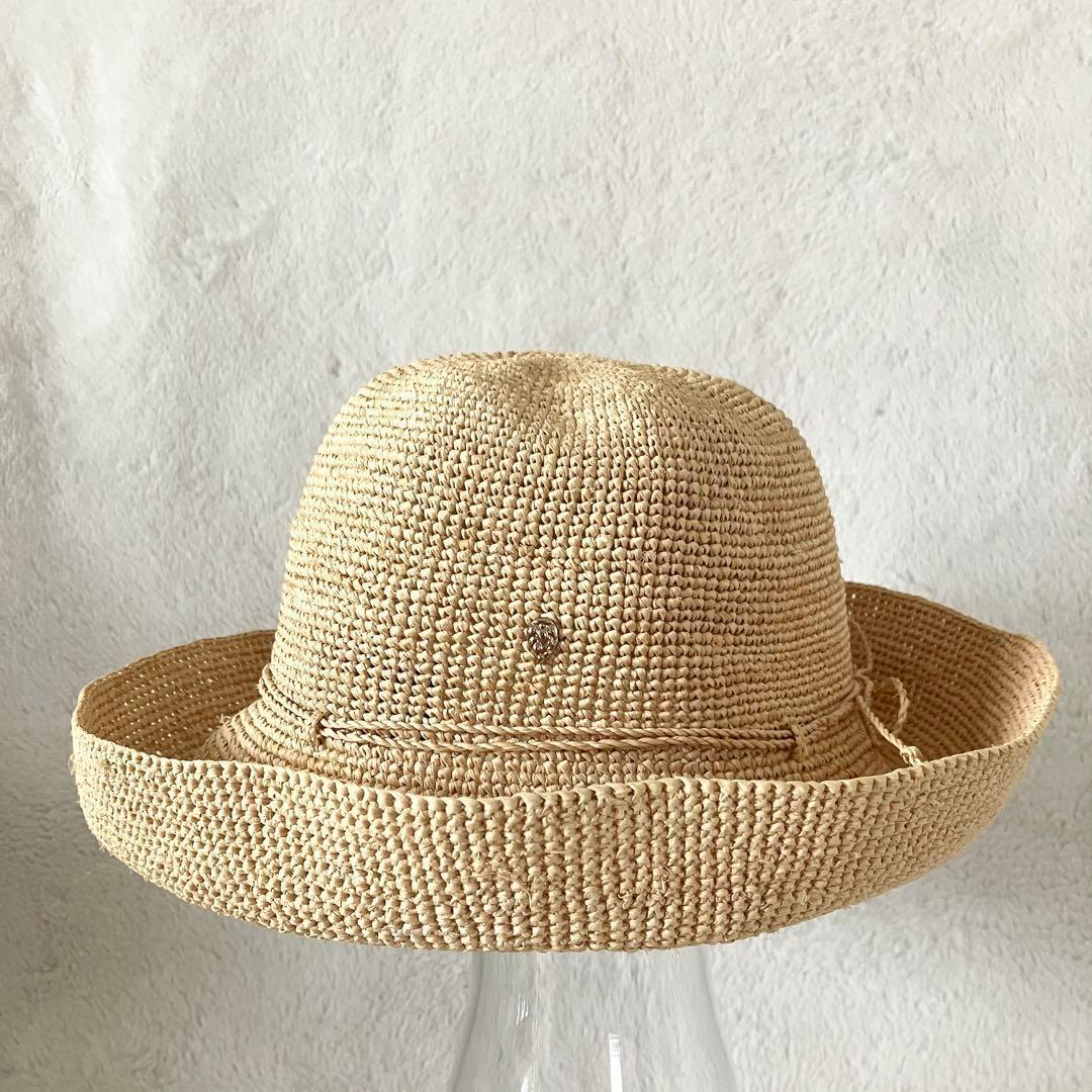 ヘレンカミンスキー ラフィア ローラブルハット ナチュラルベージュ