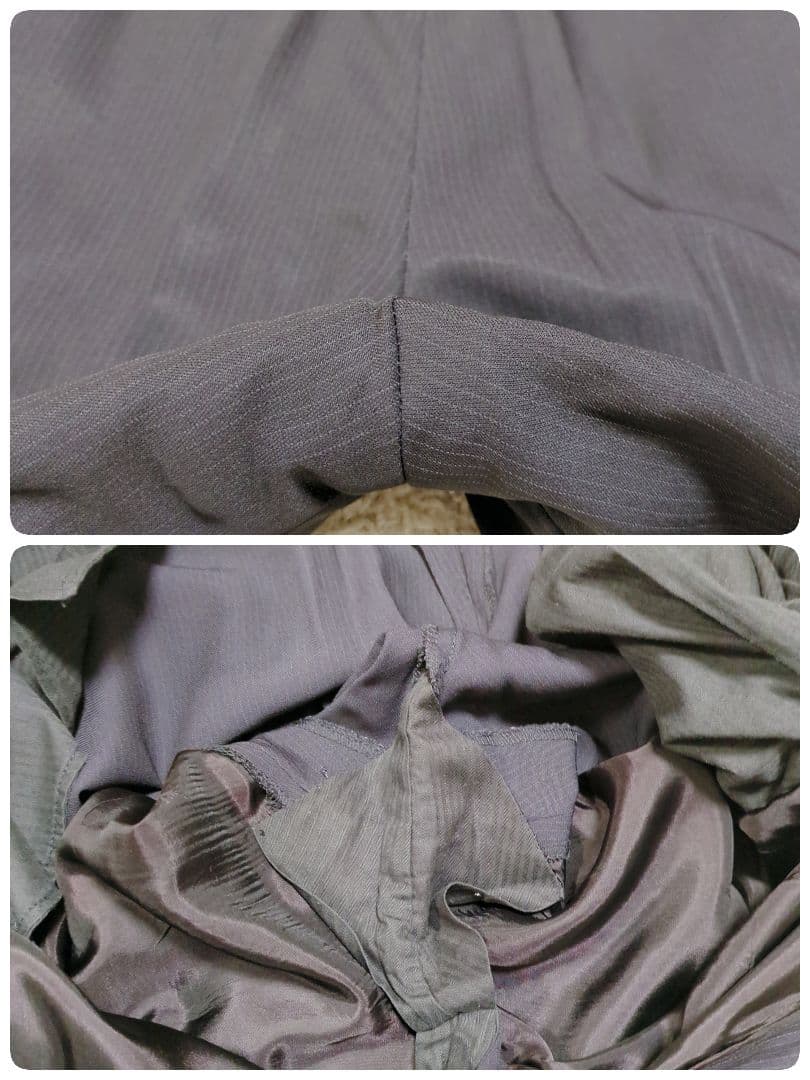 【希少】ジョルジオアルマーニ　スーツセットアップ　シルク混　XL　ストライプ