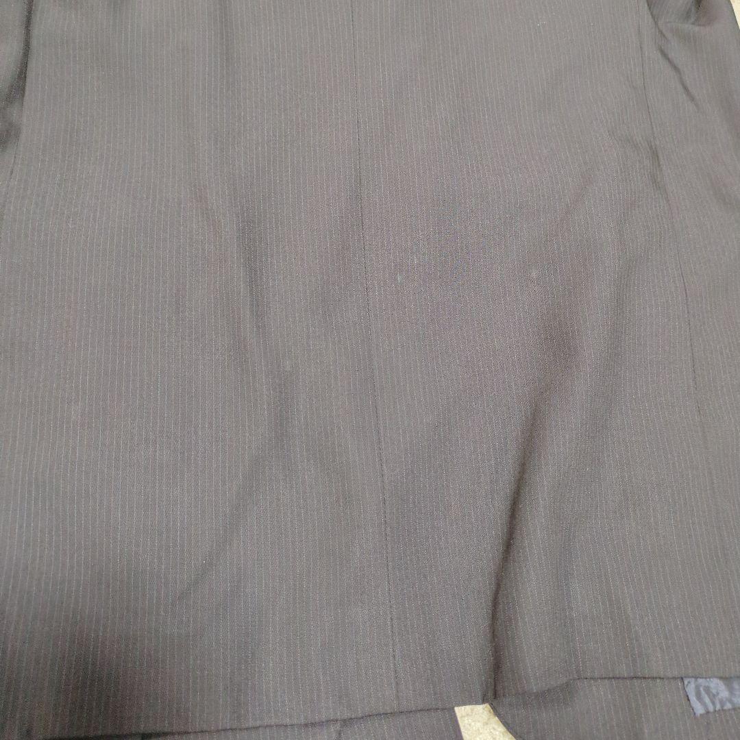 【希少】ジョルジオアルマーニ　スーツセットアップ　シルク混　XL　ストライプ