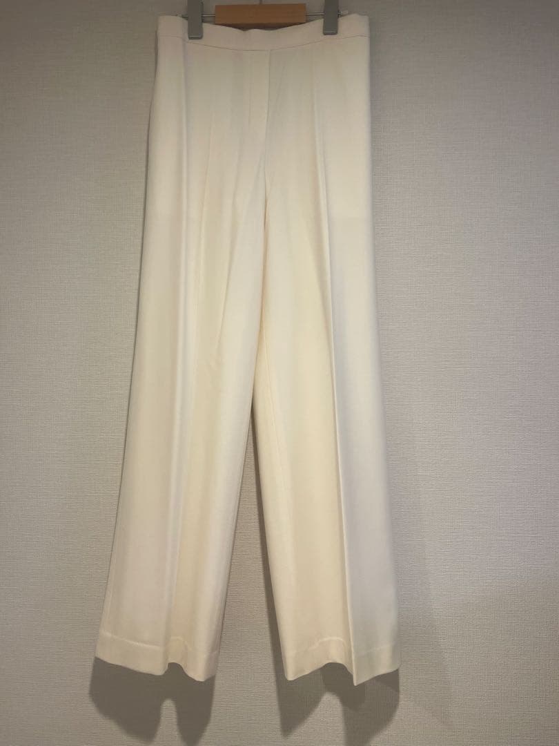 大幅値下げ！新品未使用Theory ホワイトワイドパンツ サイズP(S)