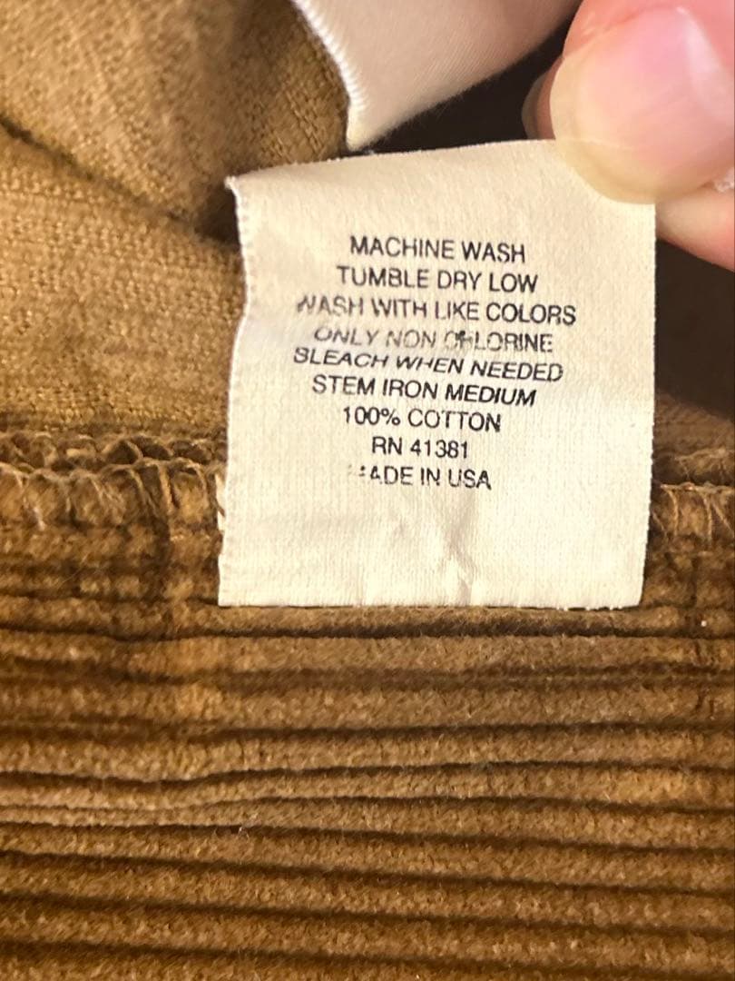 ポロラルフローレン コーデュロイパンツ USA製 タロンジップ