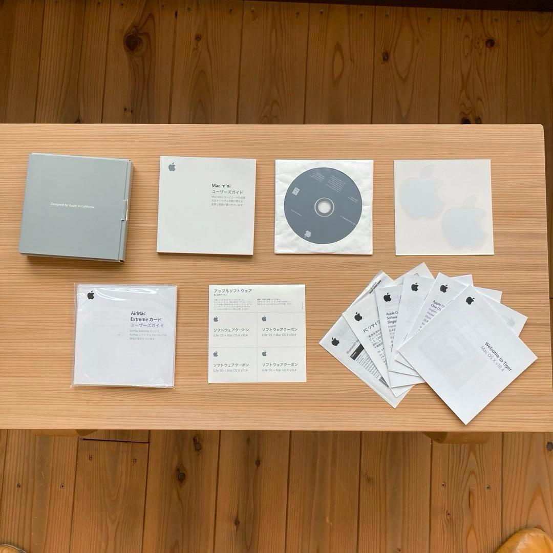 Mac mini M9687J/B 元箱＆付属品　おまけ付き