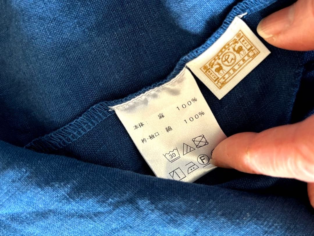 中川政七商店 チュニックワンピース　麻 リネン100%日本製