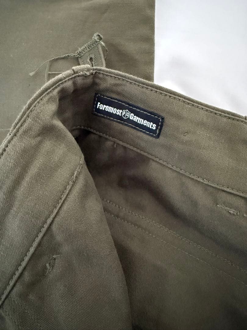 Foremost Garments ファティーグパンツ 30 フォアモスト富山