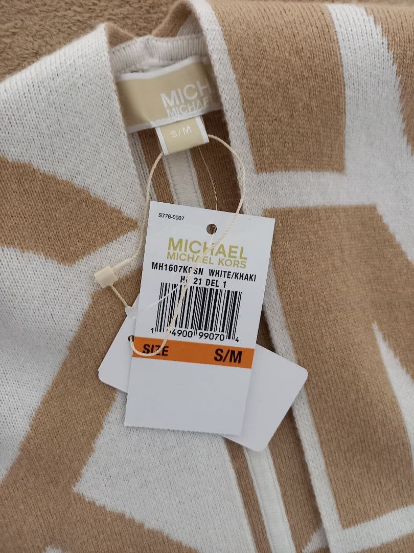 MICHAEL KORS　ウールロゴポンチョ