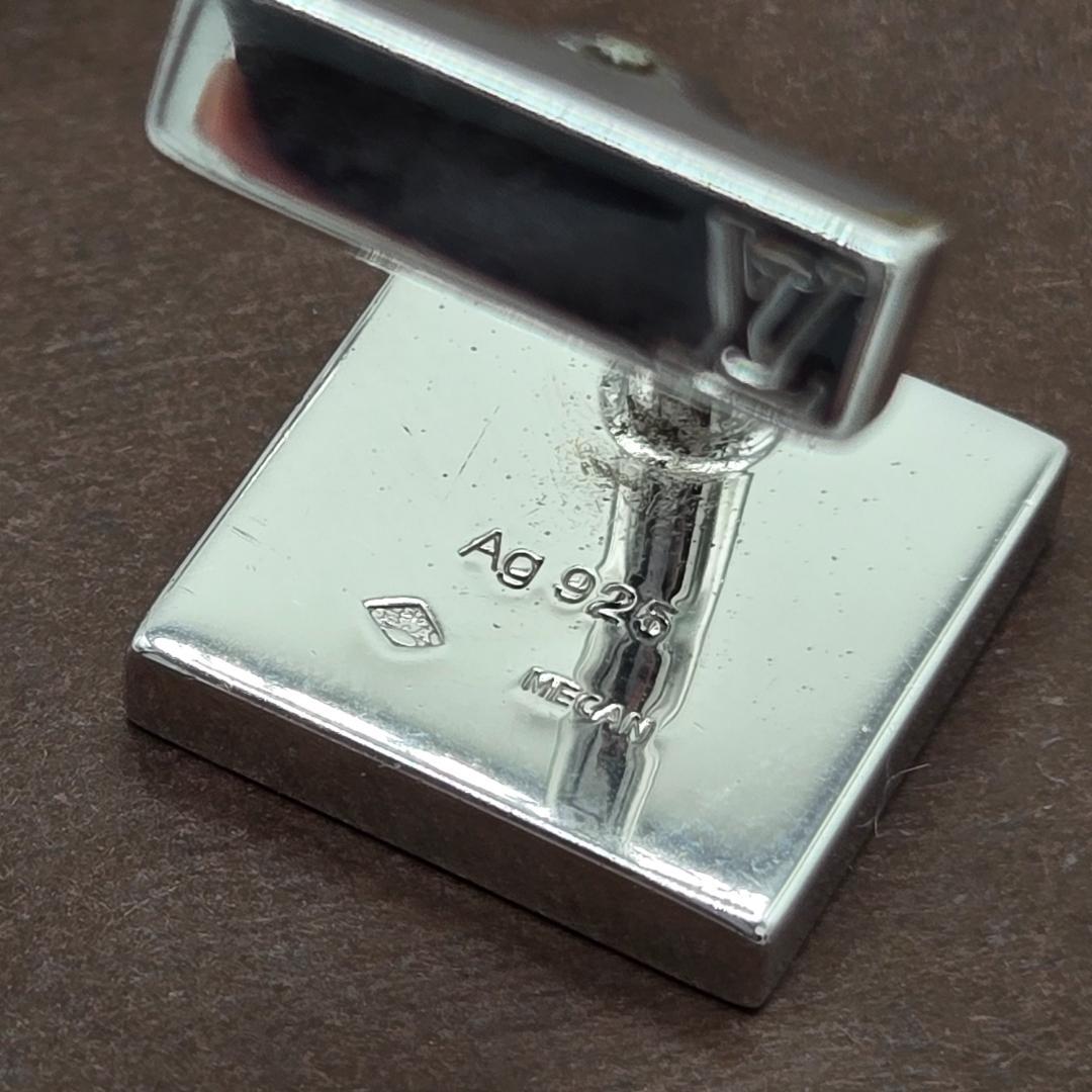 Louis Vuitton ダミエチェック柄カフリンクス