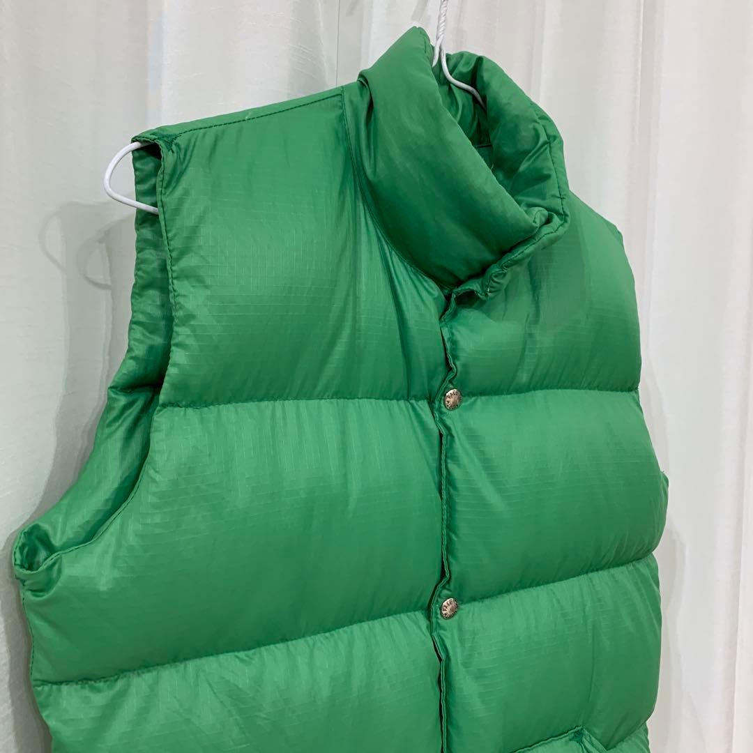 70s 茶タグ 前期THE NORTH FACE ノースフェイス　ダウンベスト