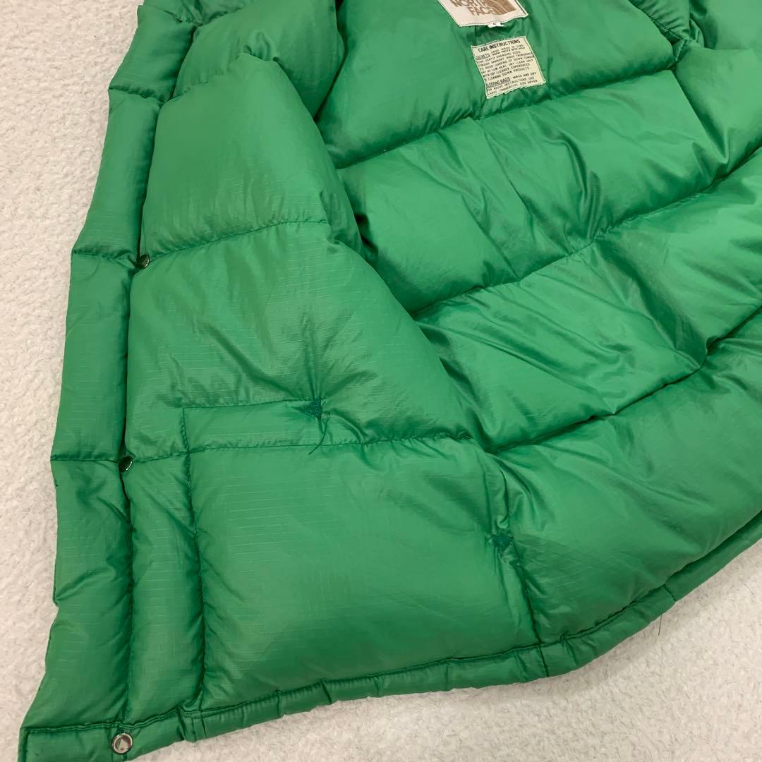 70s 茶タグ 前期THE NORTH FACE ノースフェイス　ダウンベスト