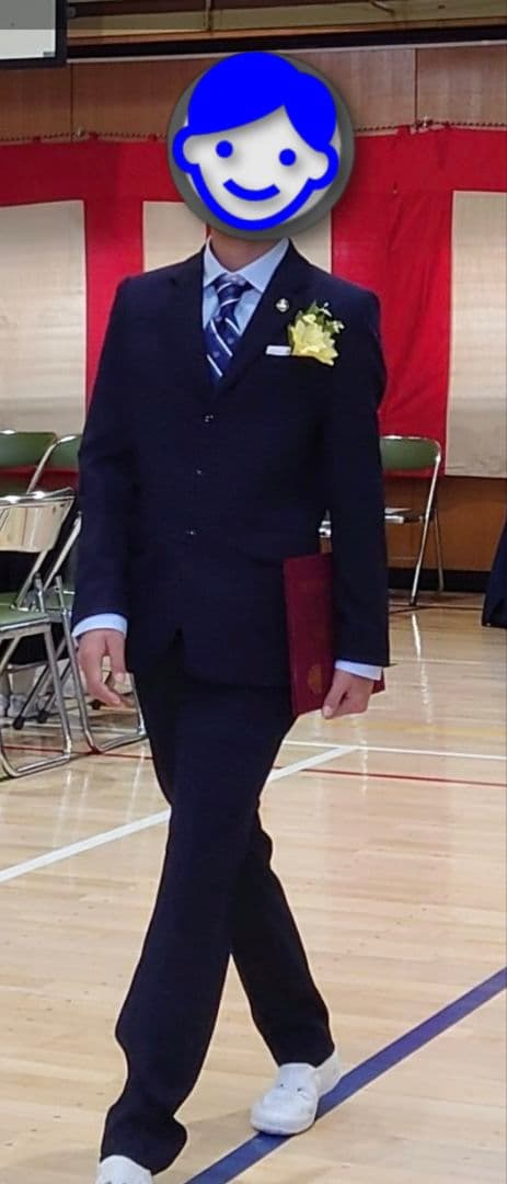 Waltz by BEAMS 150 フォーマルスーツセット　ネイビー