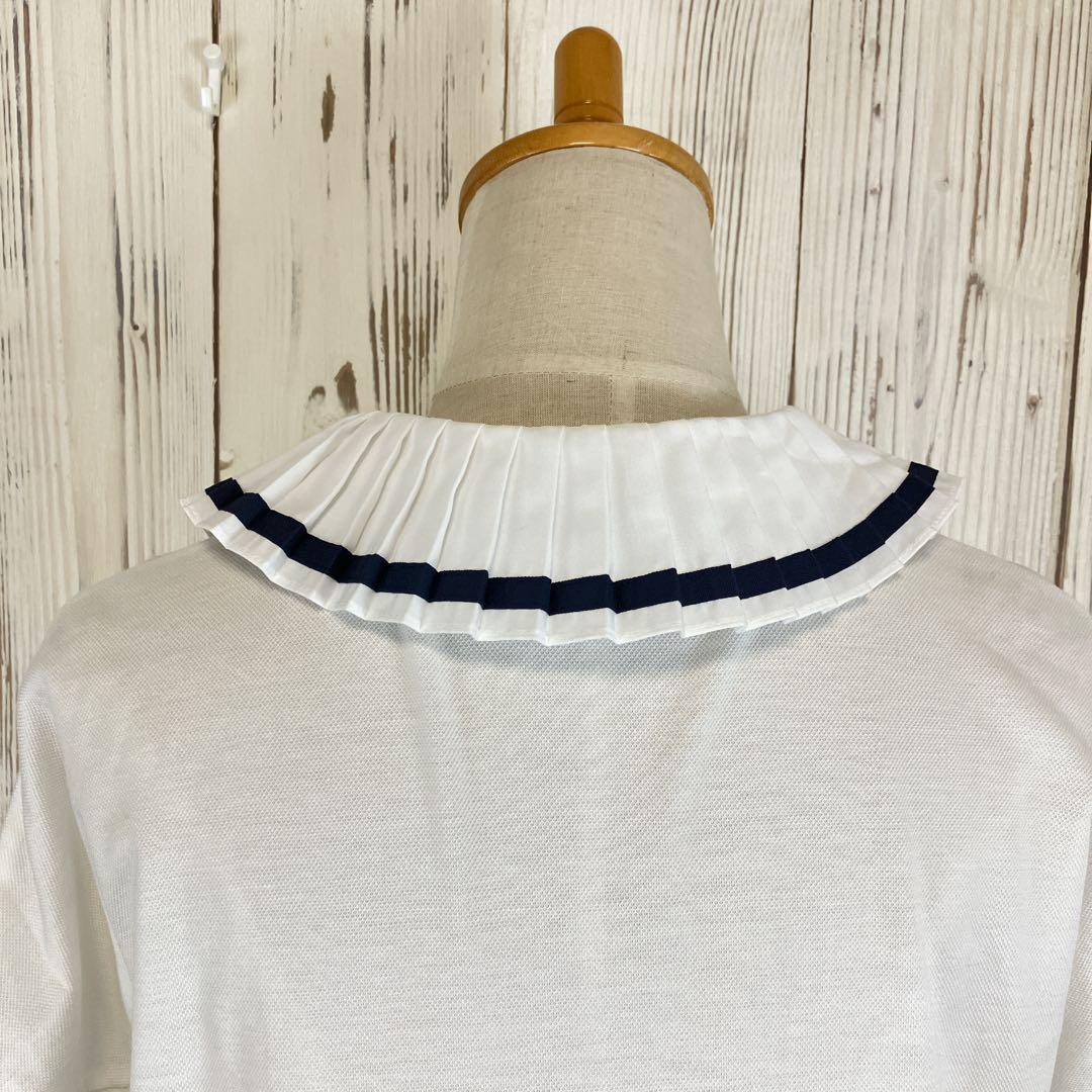 【希少】FRED PERRY ＊ フリル襟 ライン入り ポロシャツ