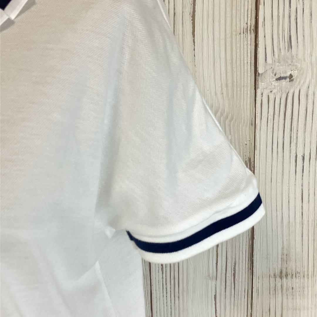 【希少】FRED PERRY ＊ フリル襟 ライン入り ポロシャツ