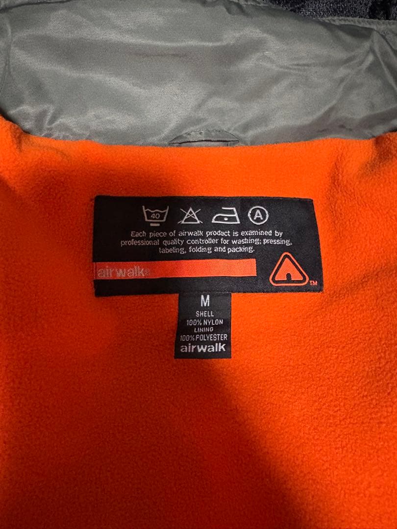 珍品 Y2K 00s vintage airwalk ma1素材 変形ジャケット