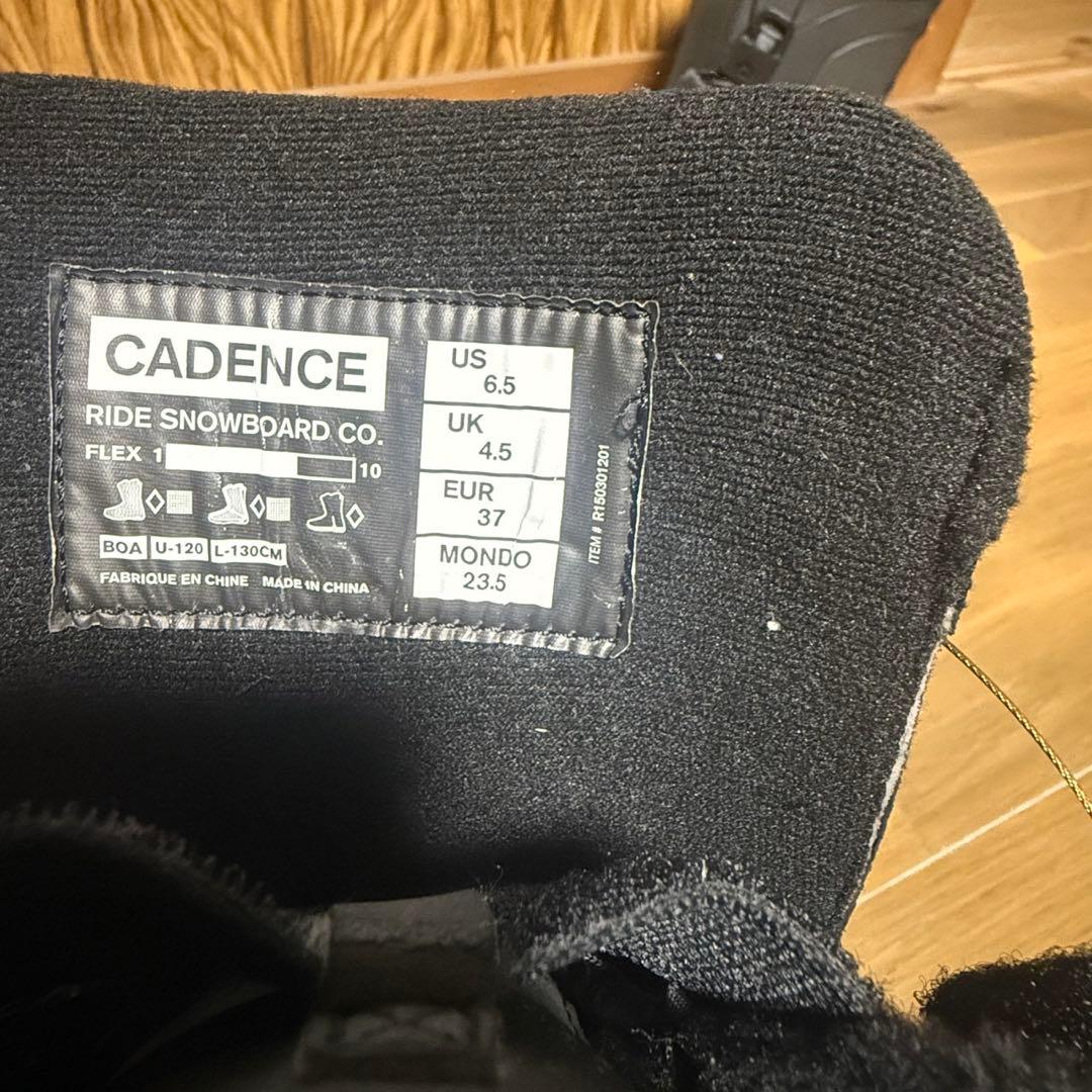 Ride CADENCE 女性用 スノーボードブーツ 23.5cm ダブルボア