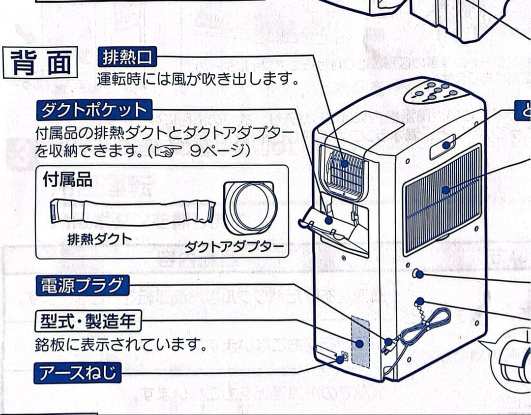 コロナ冷風・衣類乾燥除湿機