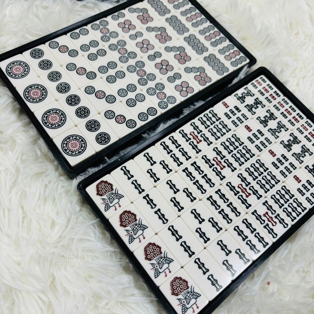 【未使用】大洋化学　高級麻雀牌　白虎　麻雀牌セット