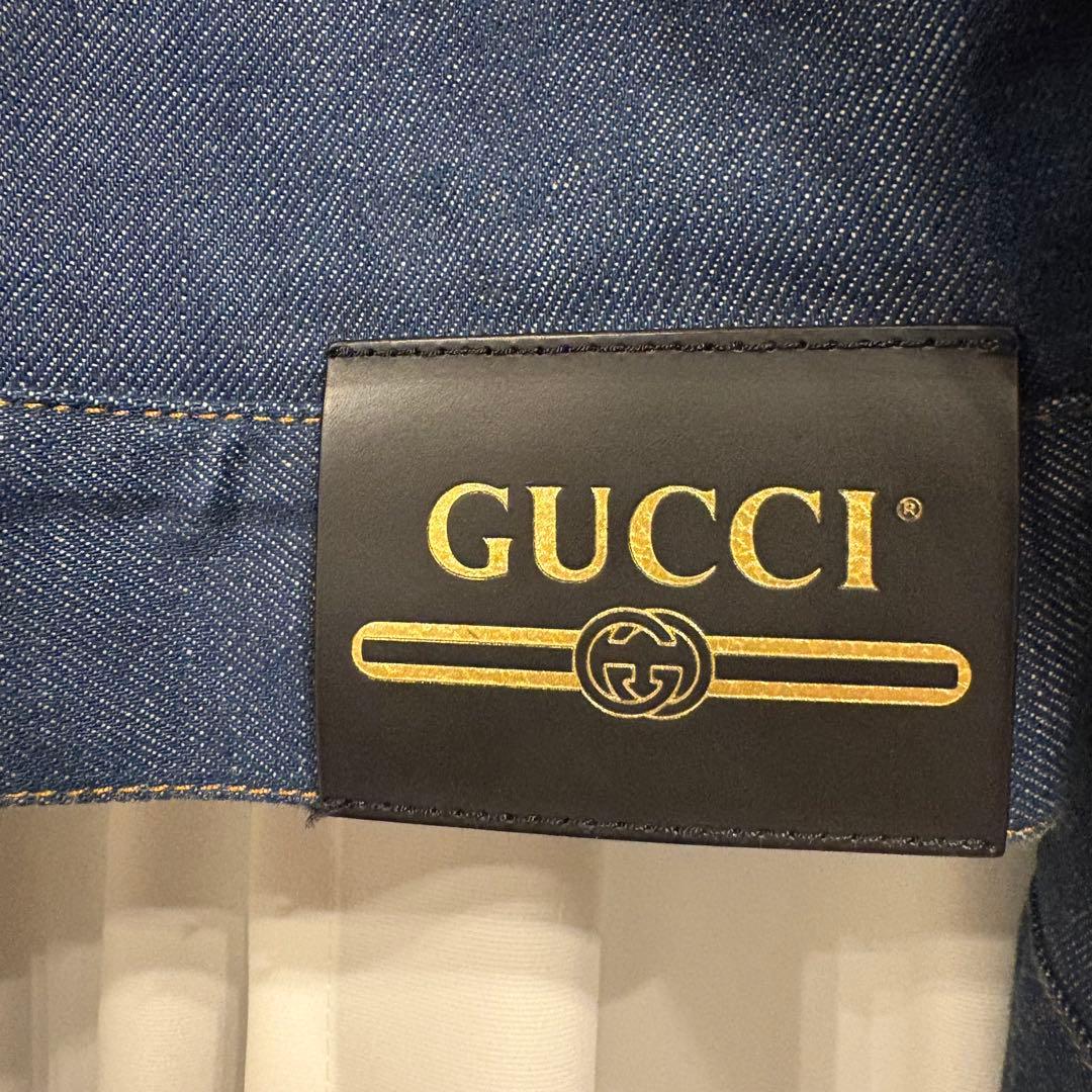 GUCCI グッチ　デニムジャケット　ホースビット
