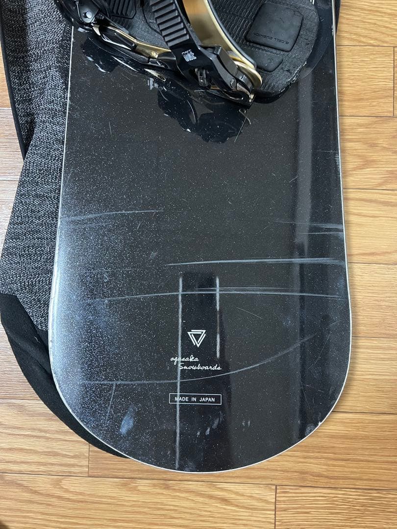 OGASAKA FCスノーボード23-24モデル 157 ニットカバー付