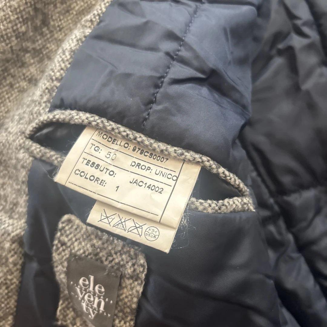 eleventy 伊勢丹別注 中綿 テーラードジャケット 50 グレー