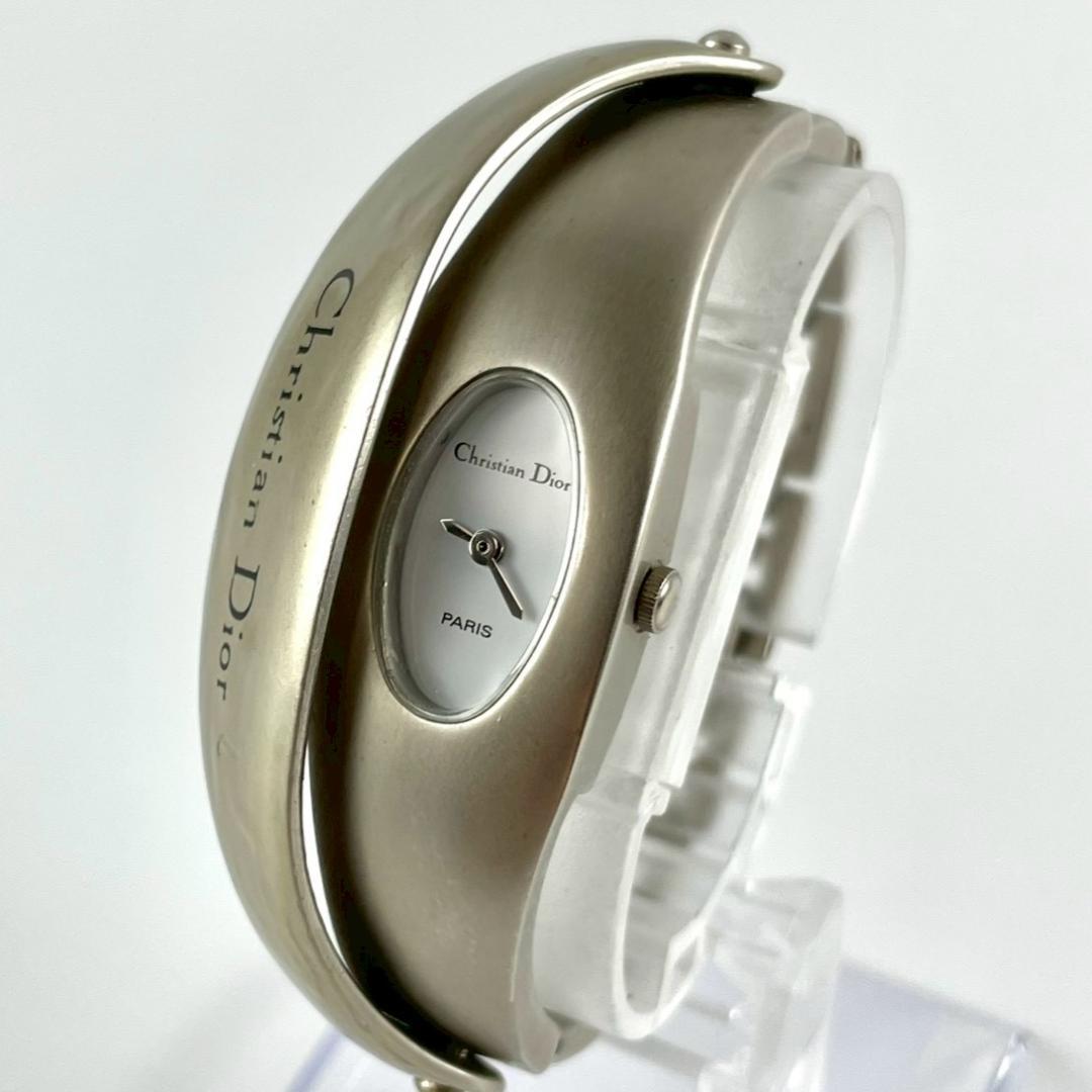 稼働 新品電池✨Christian Dior バングル 腕時計 WB8101