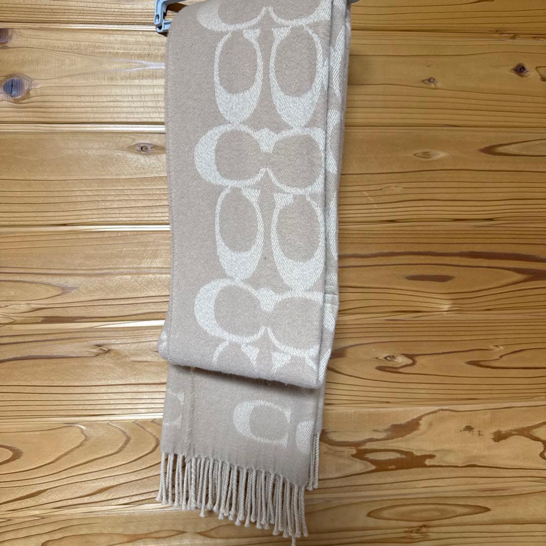 マフラー　COACH