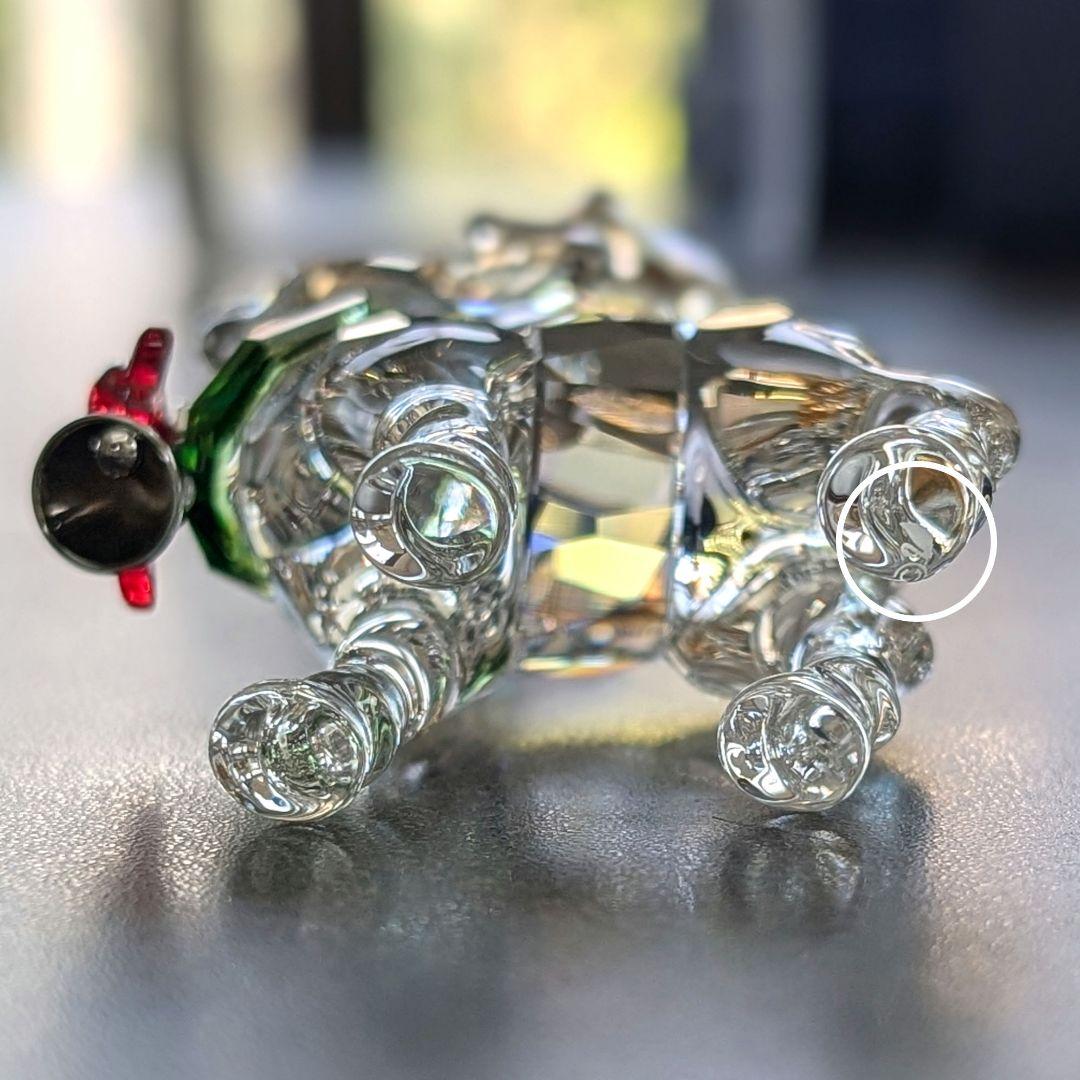 スワロフスキー　「サンタのトナカイ」　5532575　置物