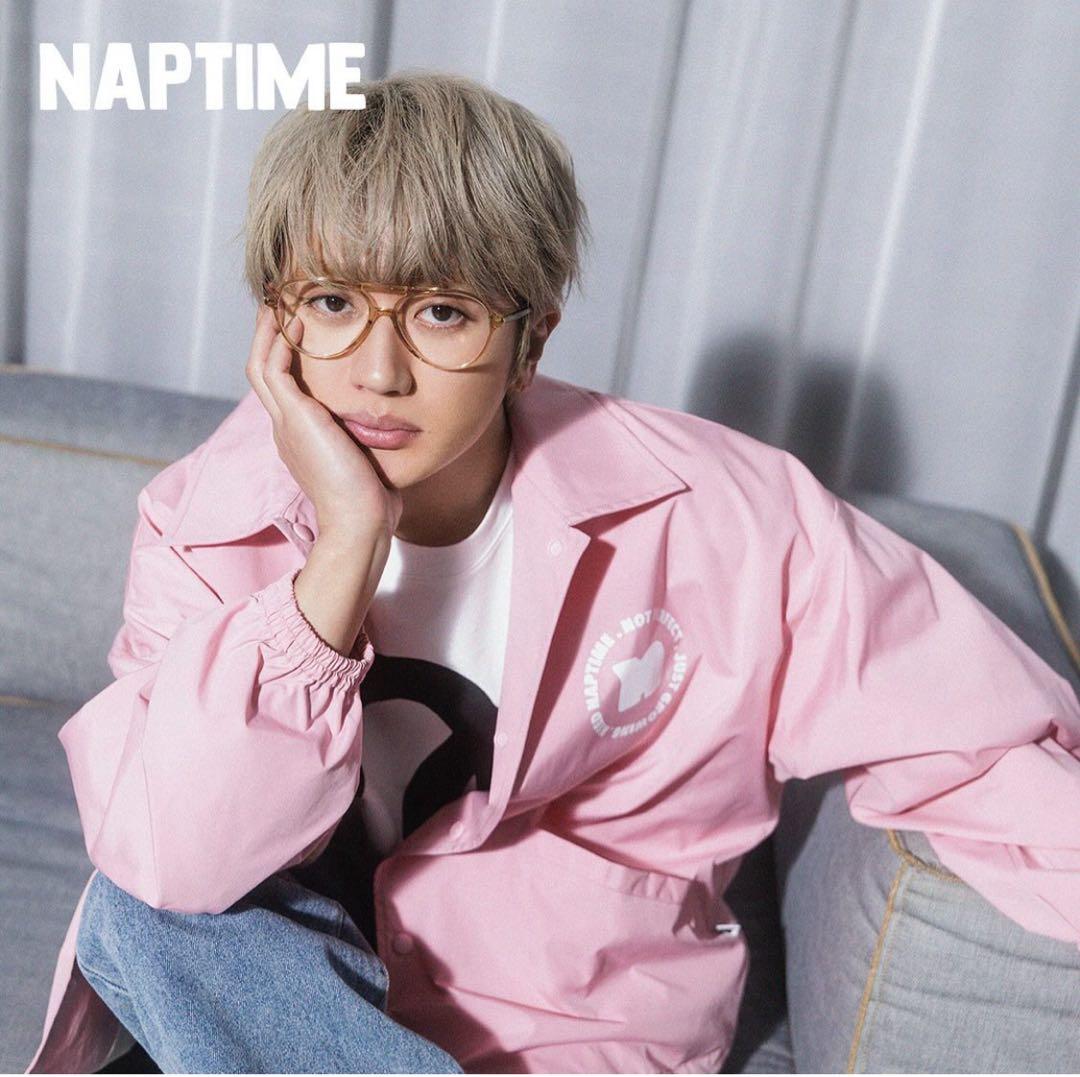 NapTime コーチジャケット ピンク