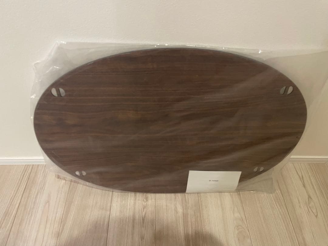 新品未使用　Helinox オーバルテーブルトップ　ウォールナット
