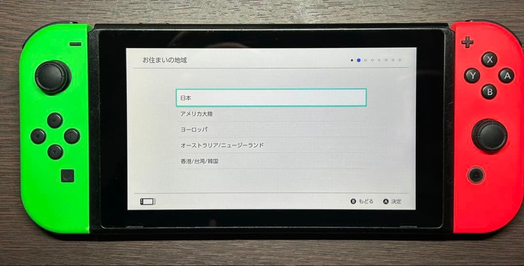 Nintendo Switch 本体 ジャンク 起動OKジョイコン不良 初期化済