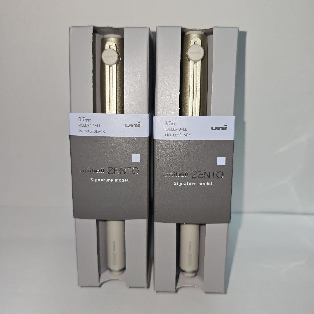 uniball ZENTO ユニボールゼントシグニチャーモデル　2本セット