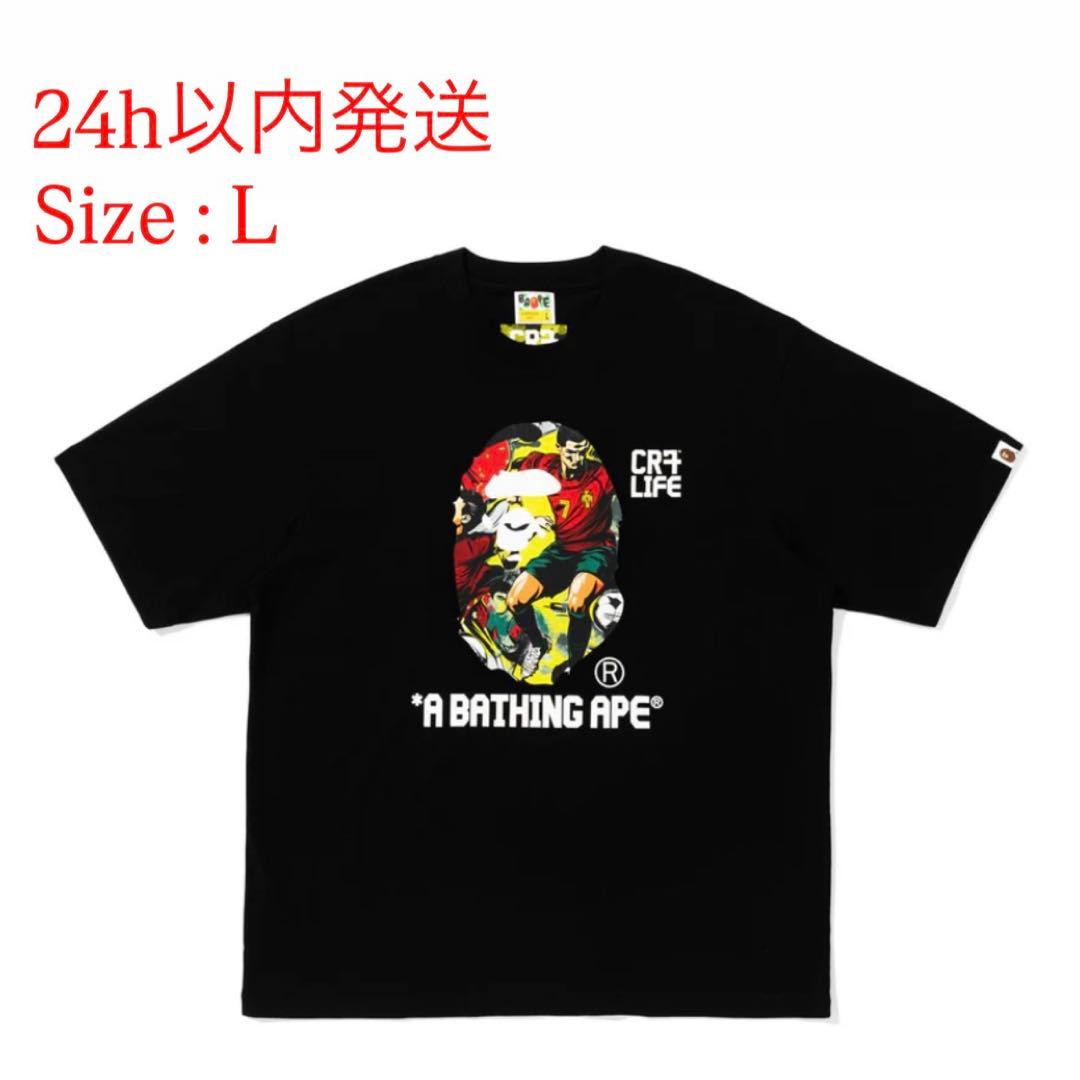 トップス BAPE CR7 LIFE GRAPHIC RELAXED FIT TEE