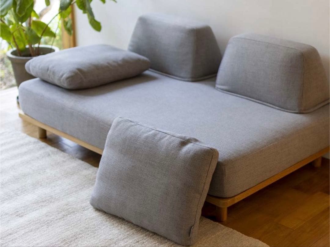 本体のみ！！Fumi 無駄のないソファ ベージュ